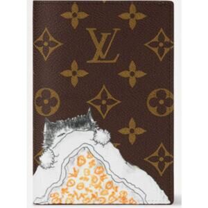 Louis Vuitton Monogram Travels With Grace Coddington Passport Cover